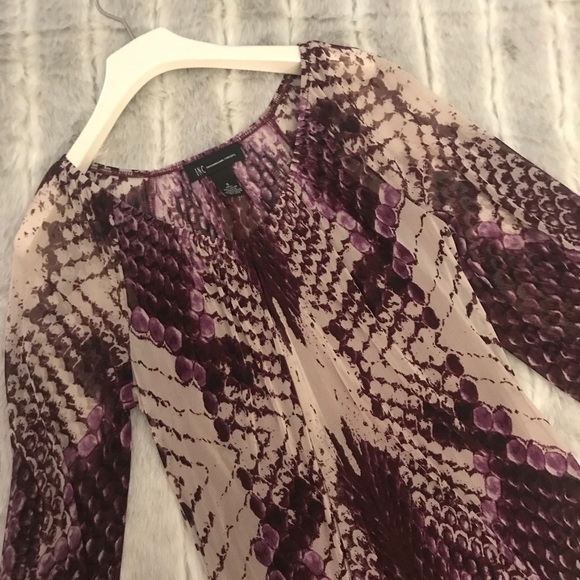 Snake Skin Print Blouse - Picture 1 of 3