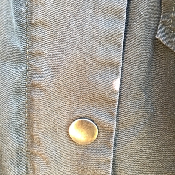 Army green utility jacket - Picture 3 of 4