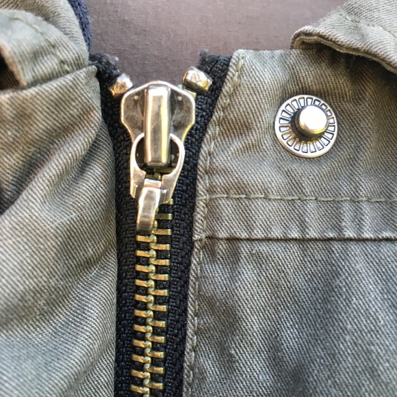 Army green utility jacket - Picture 4 of 4