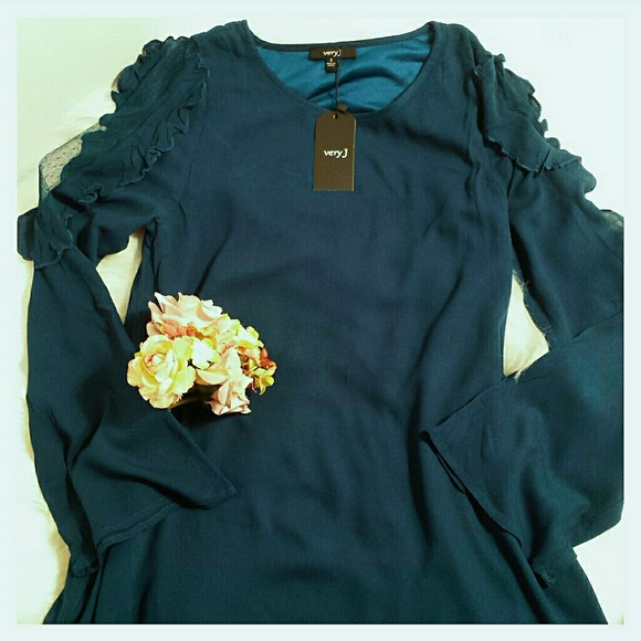 💋"Romance in Teal" dress - Picture 2 of 5