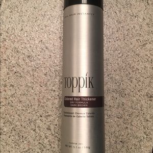 Toppik dark brown hair thickener