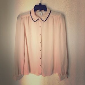 Blush Pink Blouse