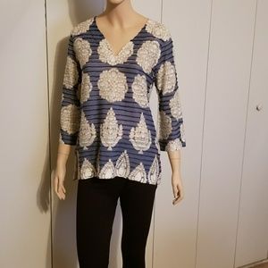 Before & Again Beautiful Textured Pattern Top