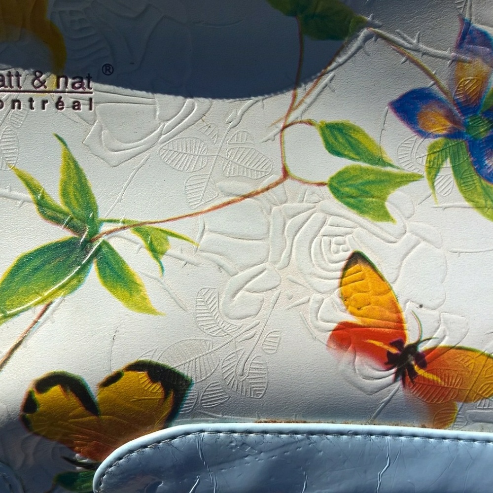 *SOLD* Matt & Nat vegan floral butterfly purse