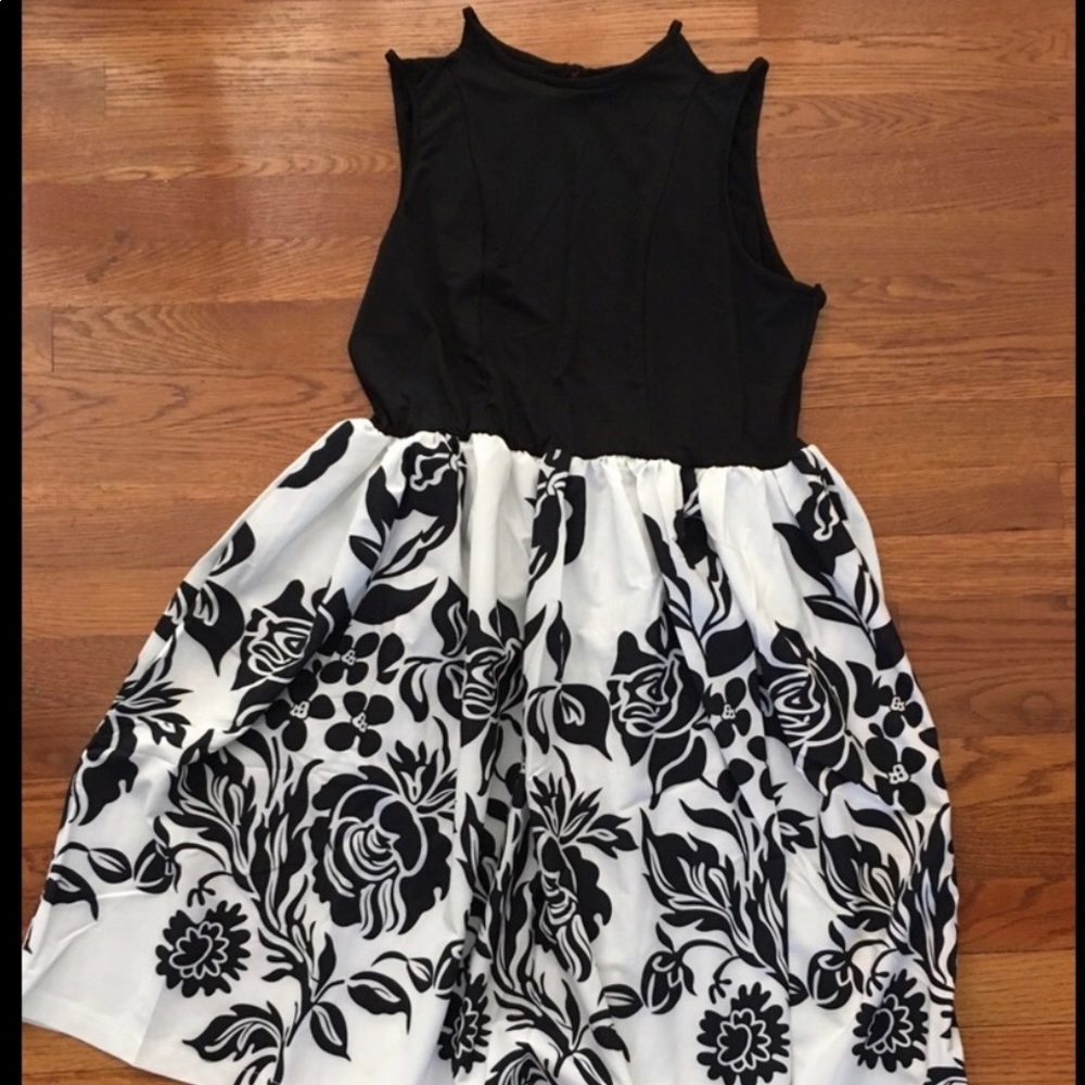 Black & White Cute Dress