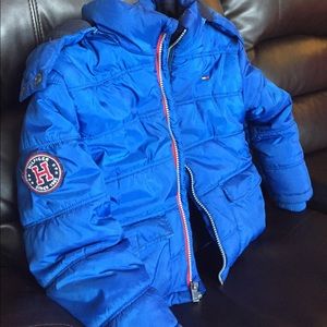 Boys Puffy Tommy Hilfiger Coat