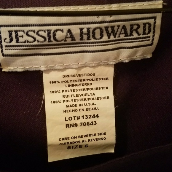 Purple Jessica Howard long dress - Picture 2 of 3