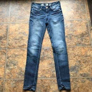 Charlotte Russe medium wash skinny jeans