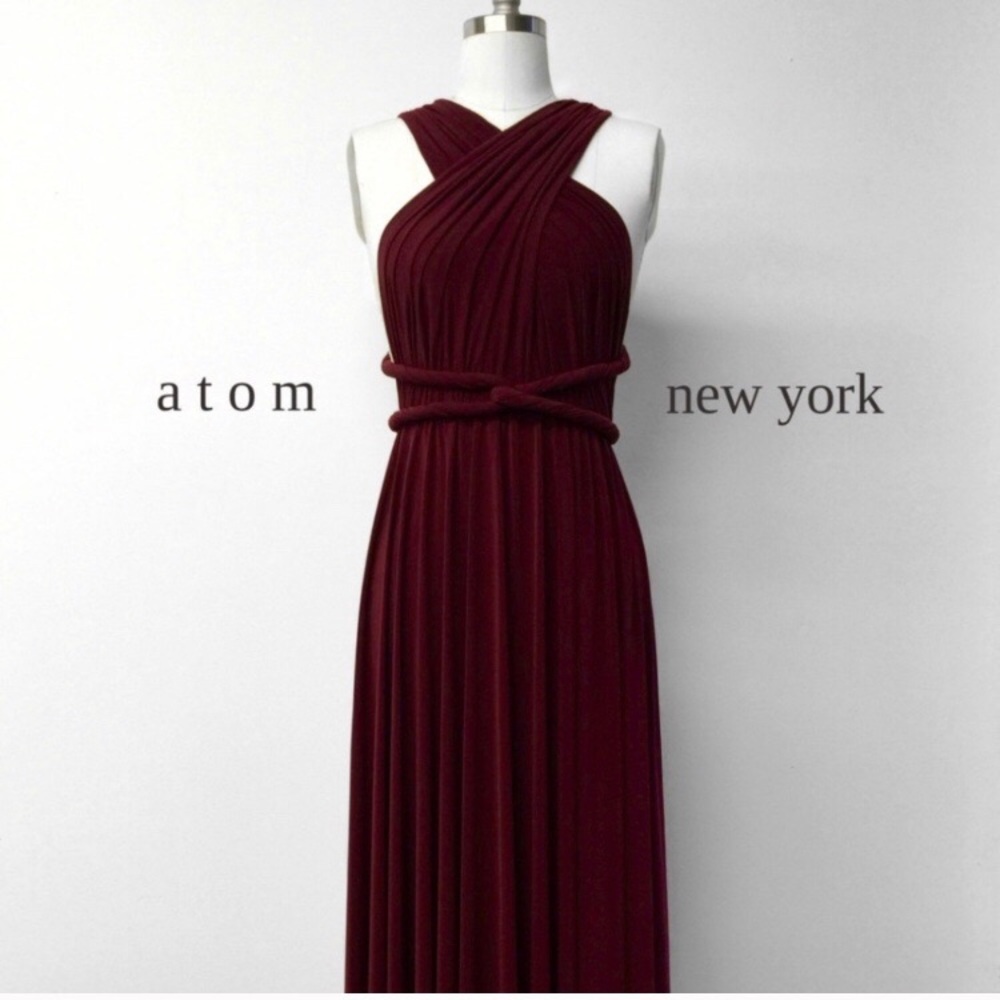 Burgundy Infinity Maxi