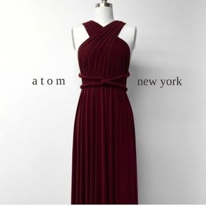 Burgundy Infinity Maxi