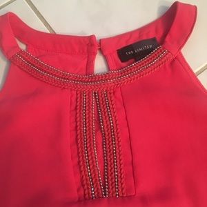 Pink sequin top