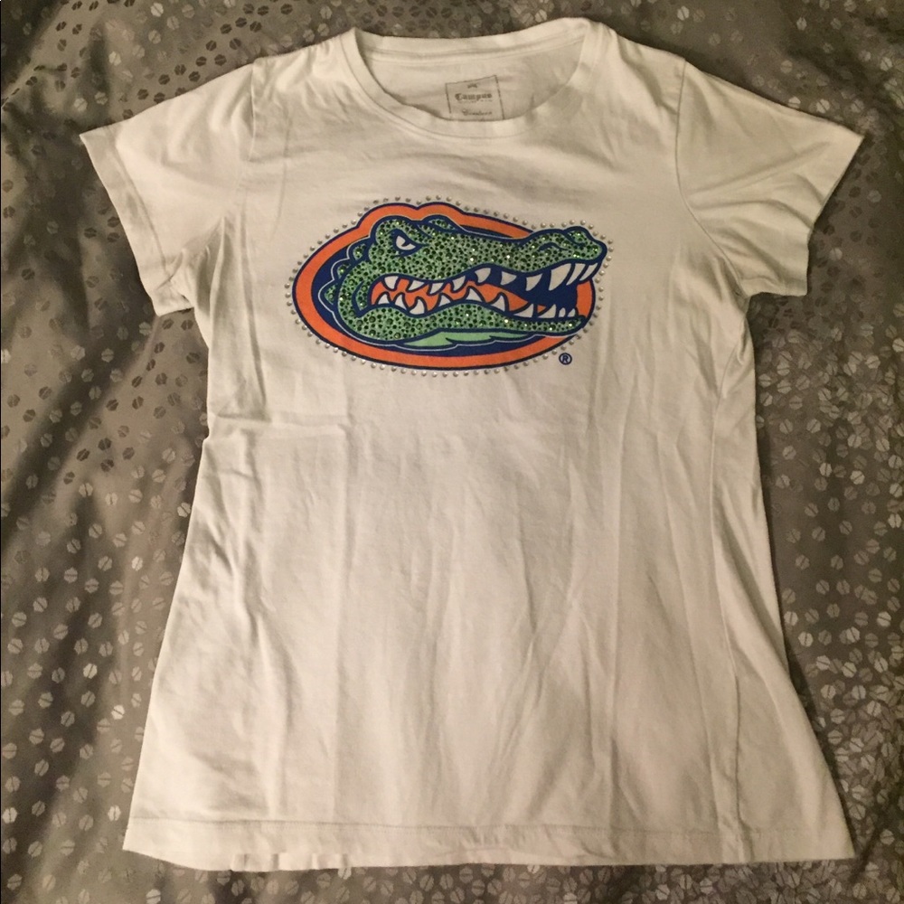UF Florida Gators sparkle tee! Sz M