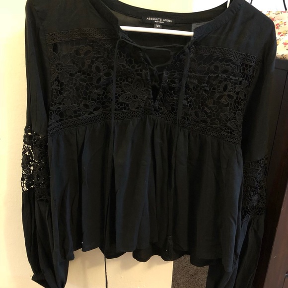 Absolute Angel Tops - Black blouse
