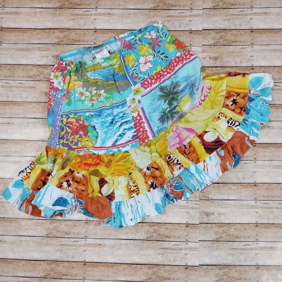 Jams World Dresses & Skirts - Jams World Ruffle Hawaiian Skirt