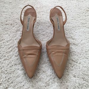 Manolo Blahnik Carolyn Sling Back