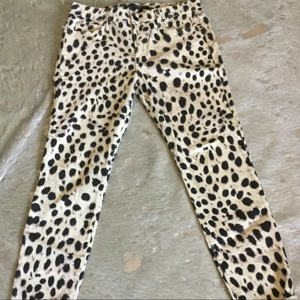 Leopard Print Skinny Joe Jeans