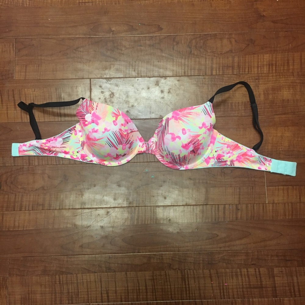 Pink bra