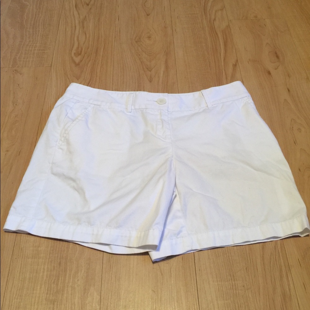 Ann Taylor Loft White Shorts