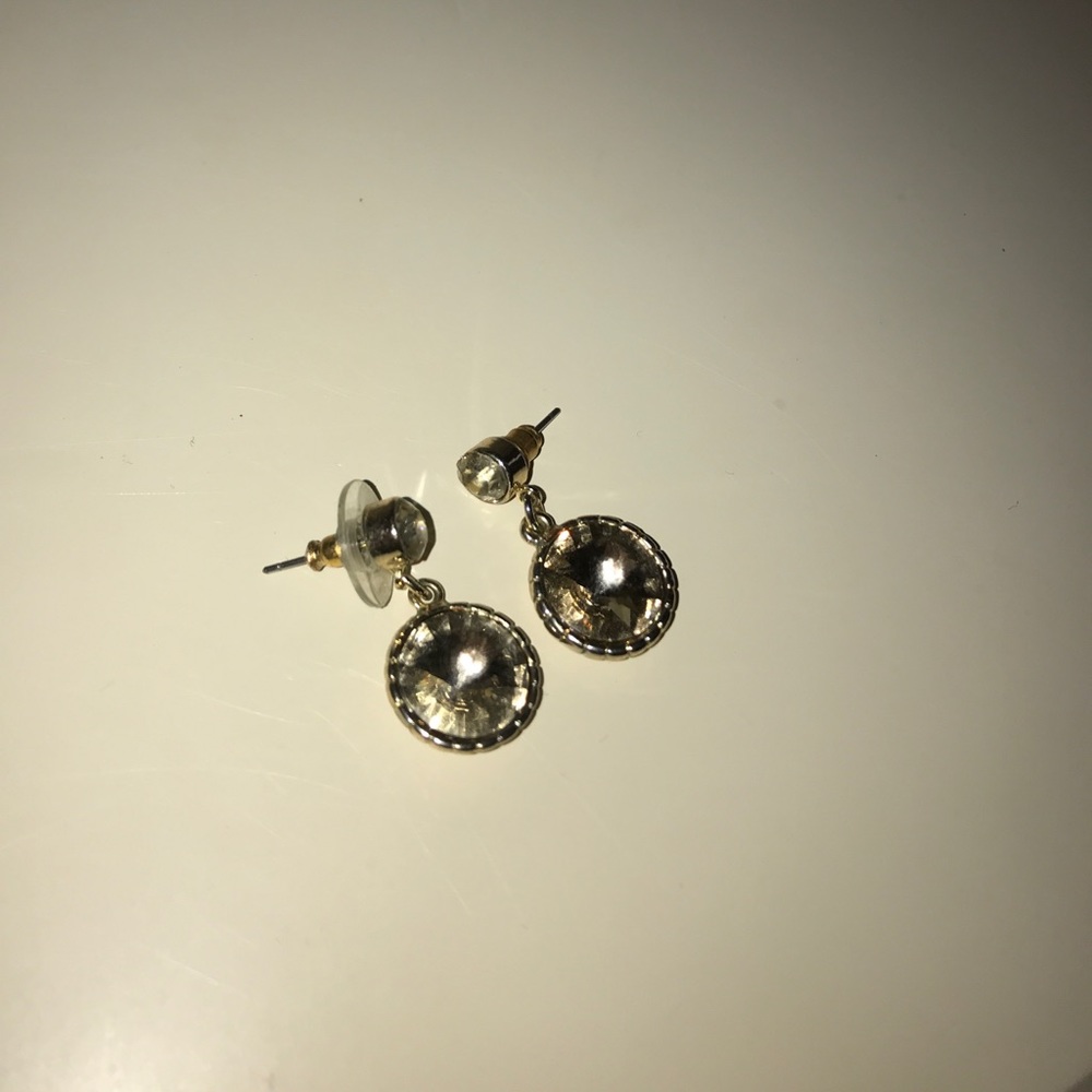 Gold earrings