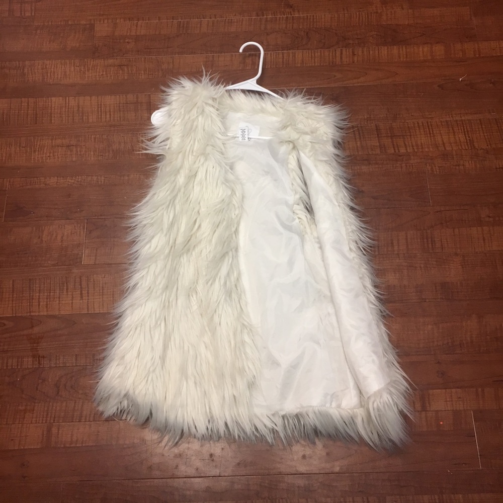 Faux fur vest