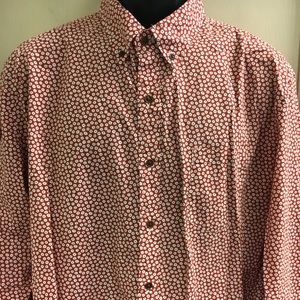 J Crew Small Floral L/S Shirt Sz XL