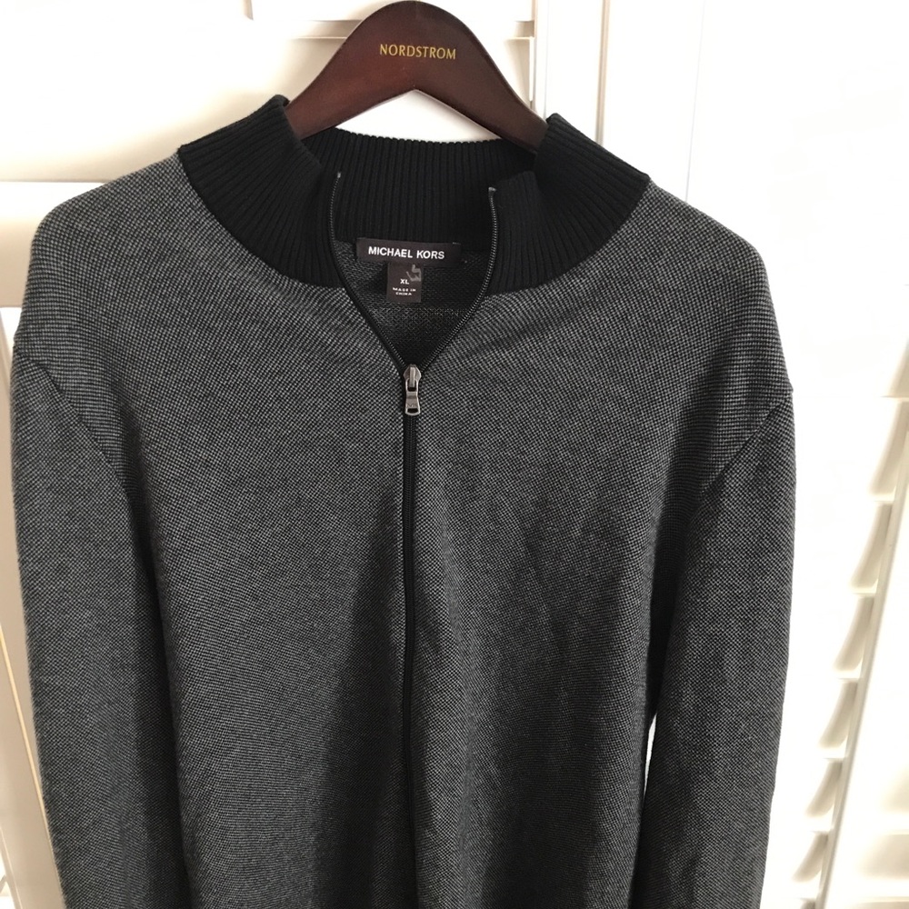 Michael Kors Zip Up Bomber - XL