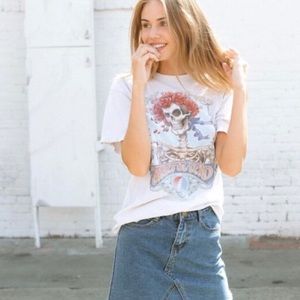 Brandy Melville Grateful Dead band tee!!