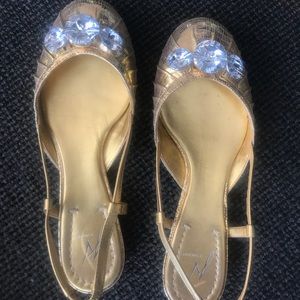 J. Vincent Gold Shoes