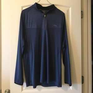 Greg Norman golf 3/4 golf shirt