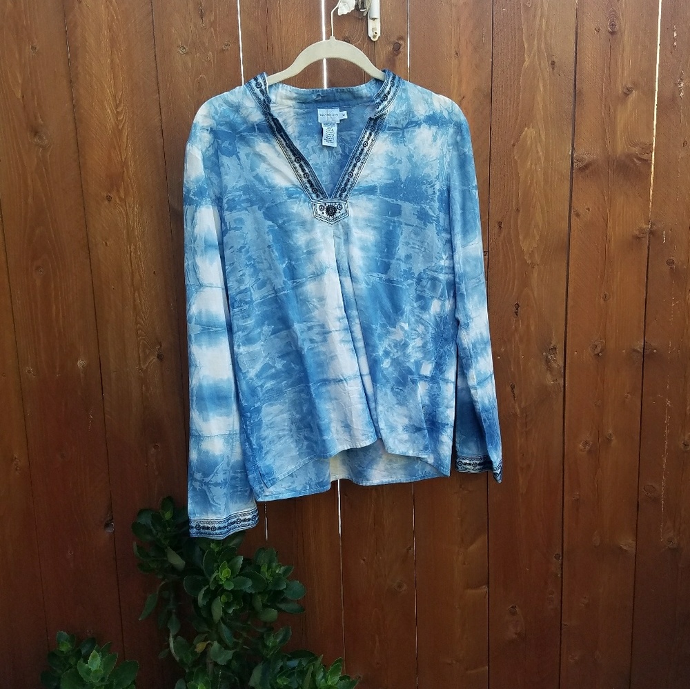 Hand Dyed Calvin Klein Tunic