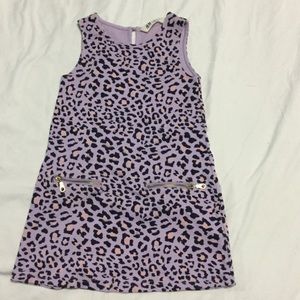 Black and purple dress 👗 size 4-6Y