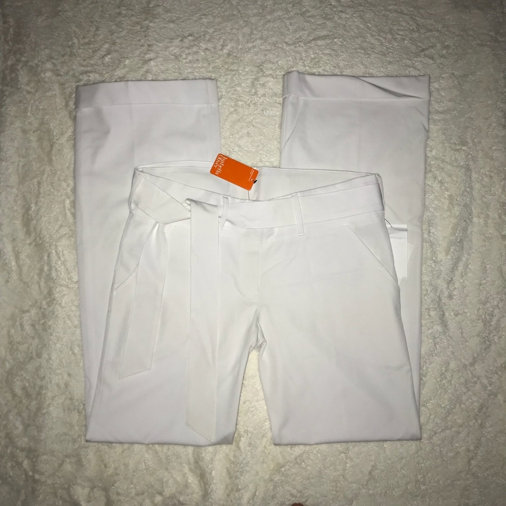 NWT, Maternity White Pants
