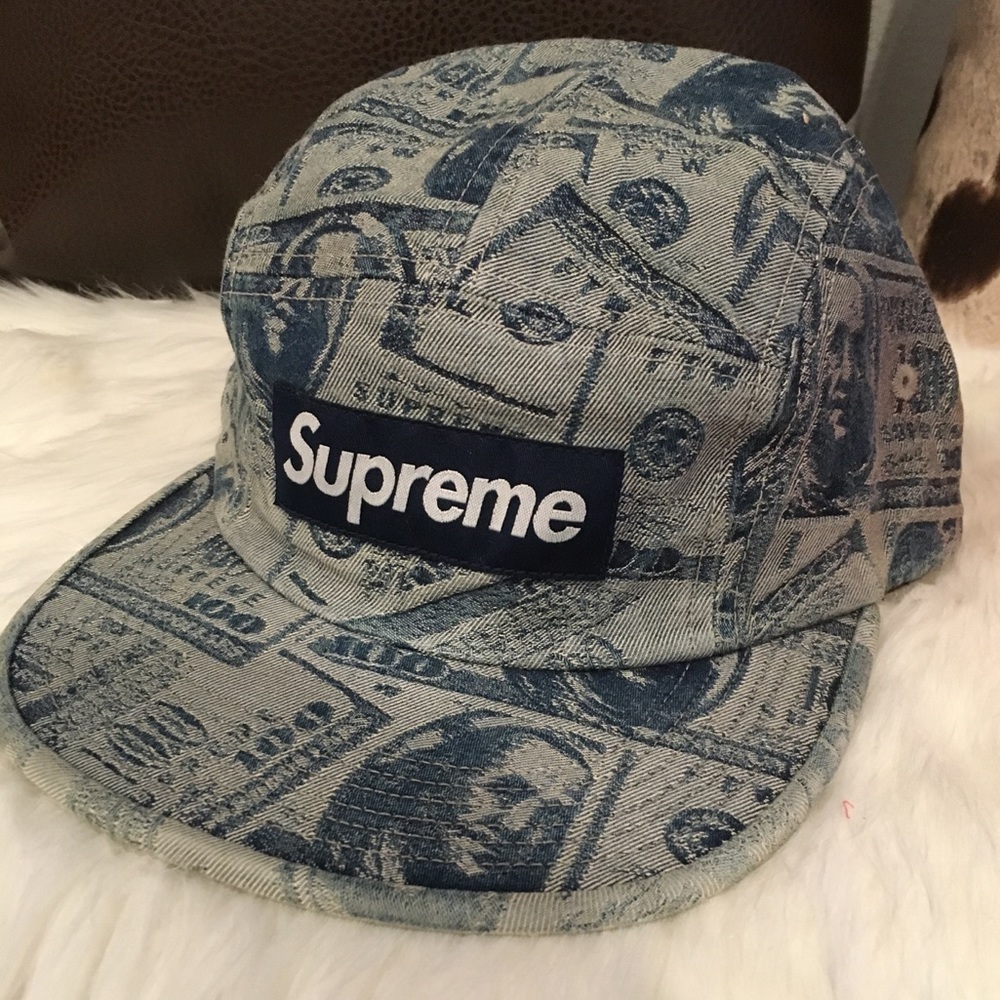 Sold! (Oct 2017) Supreme 100 dollar bill Cap