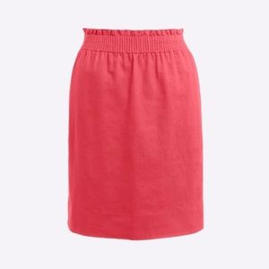 NWT Linen-cotton sidewalk mini skirt