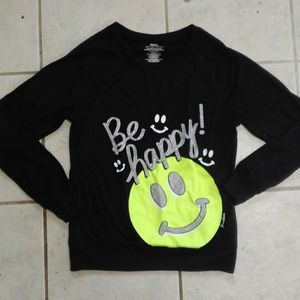 Girls Justice sleep top Be happy sweatshirt 14