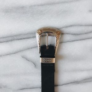 trendy frye western belt