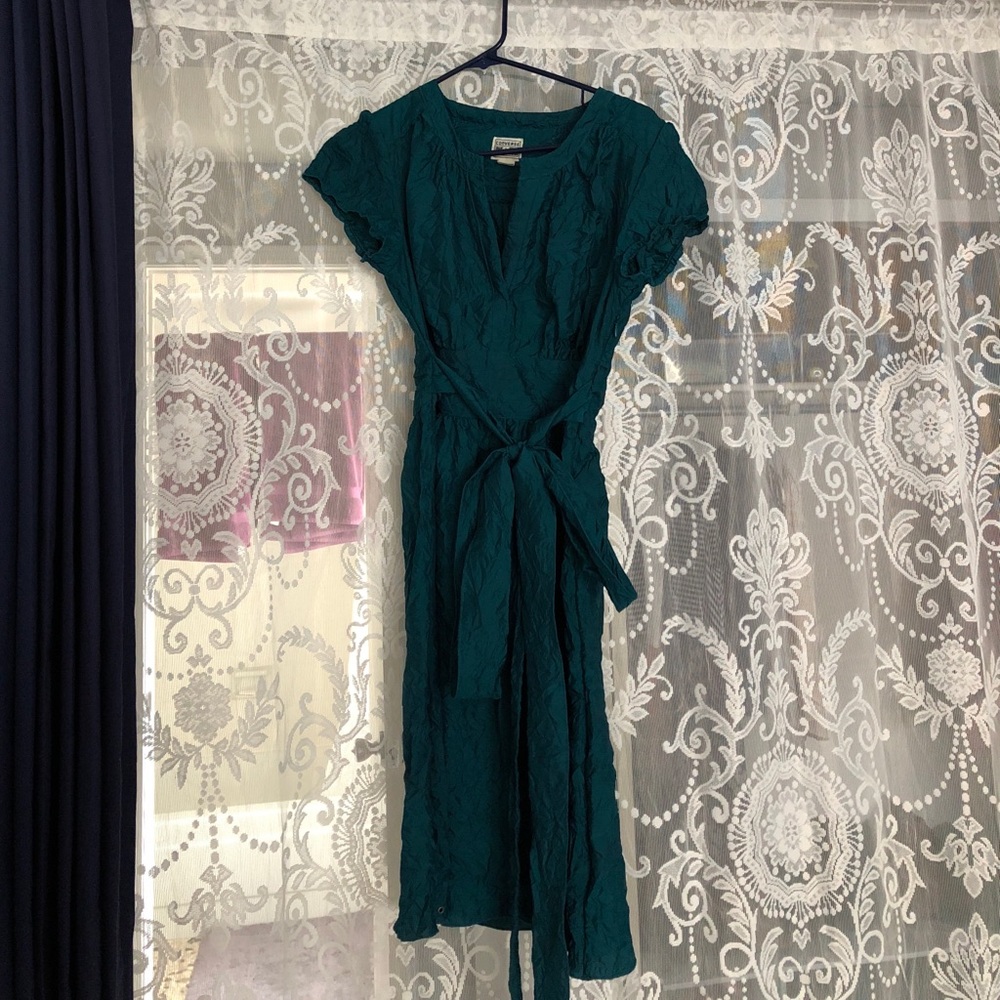 Green Converse dress