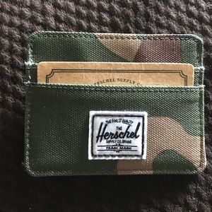 Brand new....camo Herschel wallet/card holder