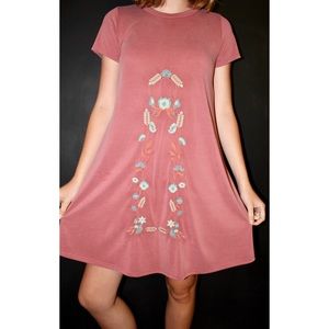 Boutique Pink floral dress