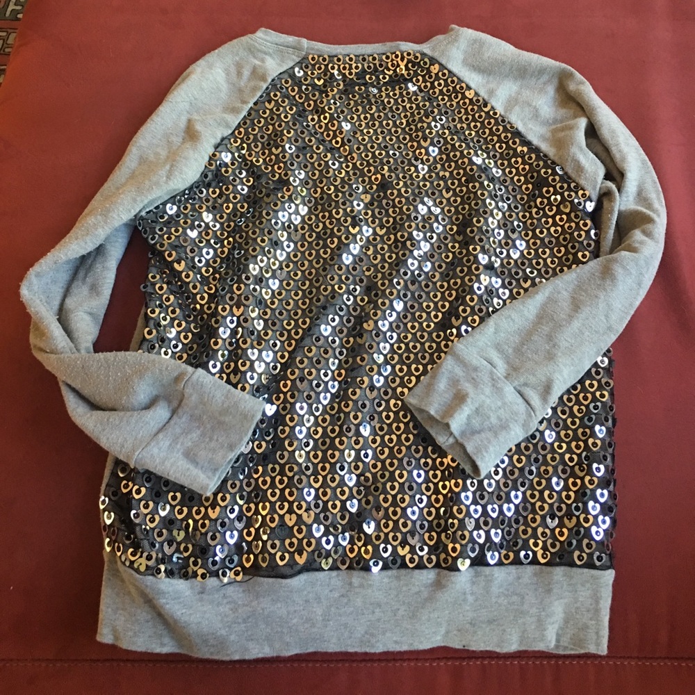 Flowers by Zoe sequin sweatshirt