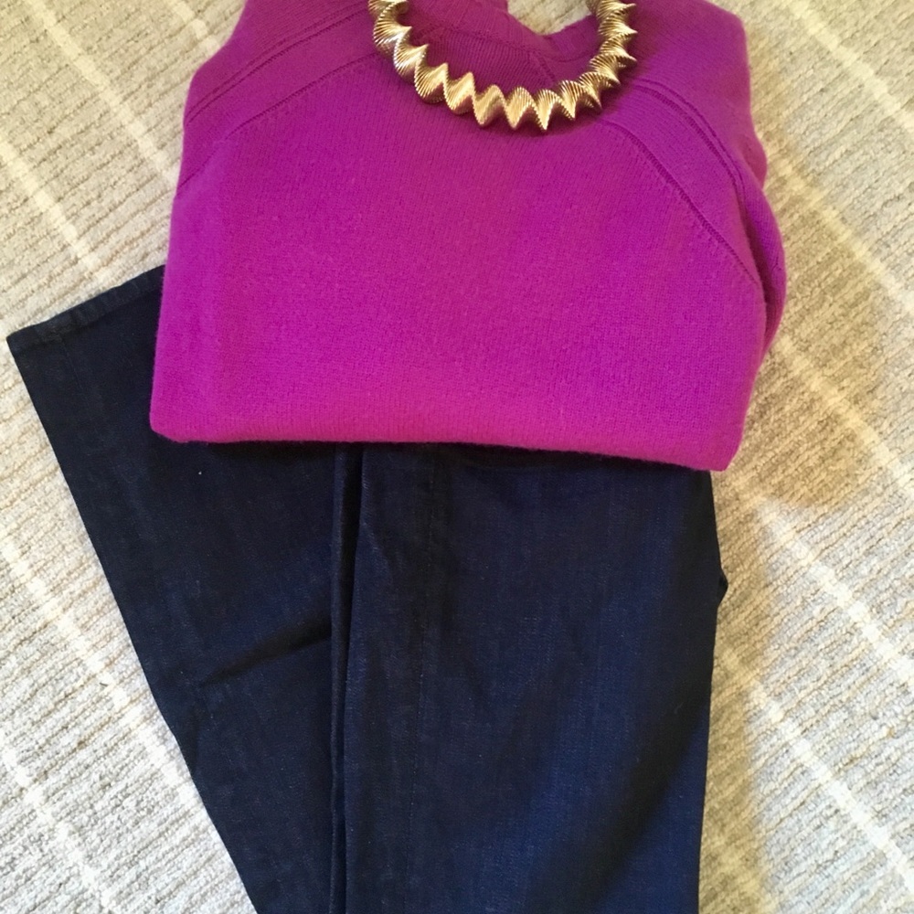 Dark wash J Crew Matchstick jeans