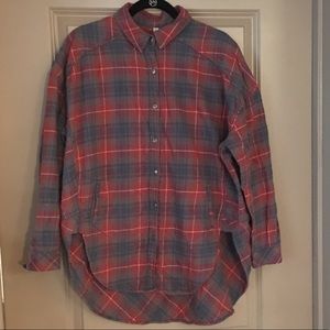 Free People Ash Flannel Tunic