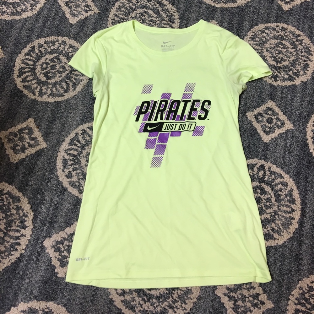 Pirates Neon Nike Dri-Fit Shirt