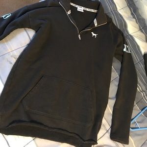 VS Pink quarter zip
