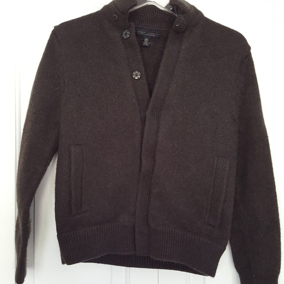 BANANA REPUBLIC fine merino wool bomber jacket XS - Picture 4 of 7