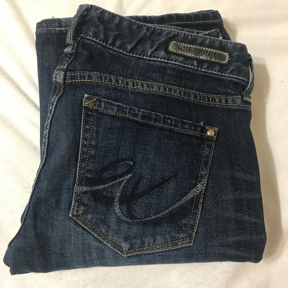 Express Bootcut Jeans Size 27L