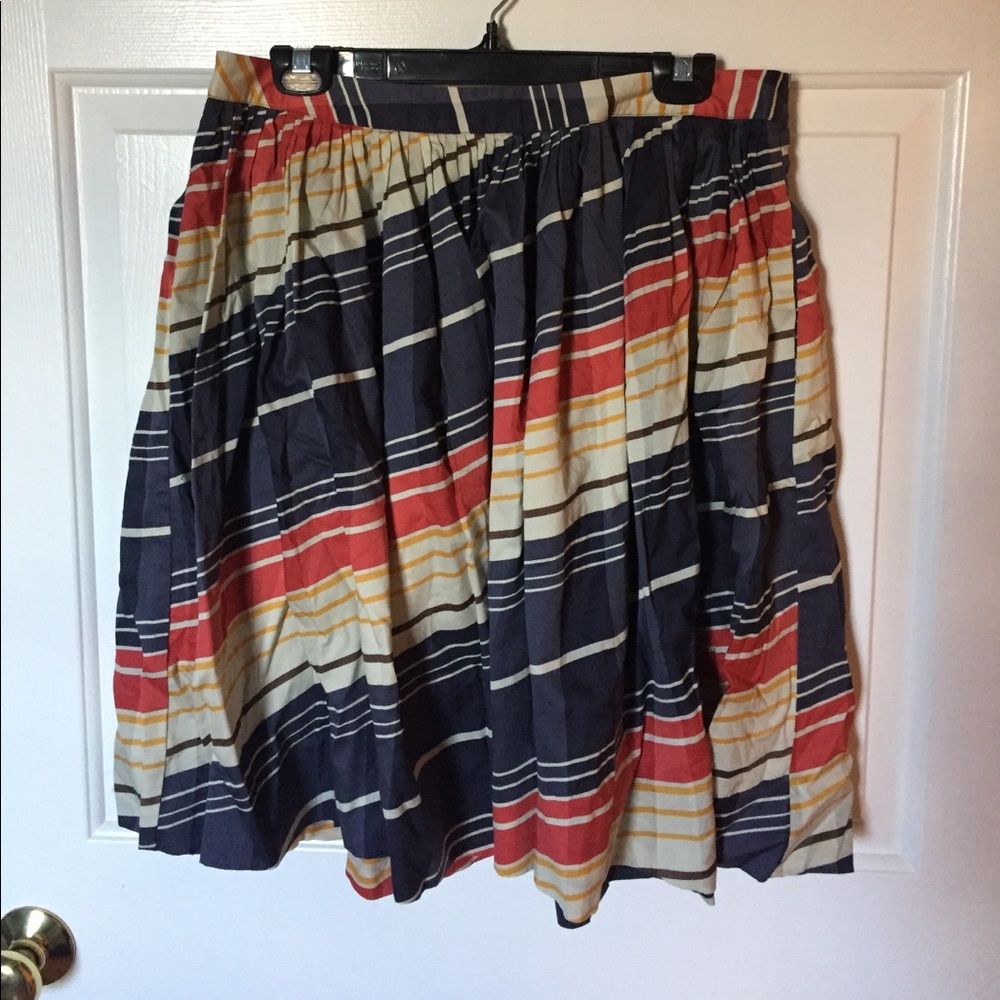 Striped skirt