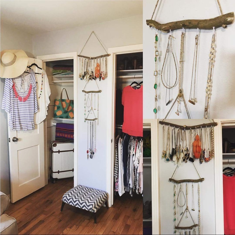 ☀️Handmade Bohemian Branch Jewelry Display☀️