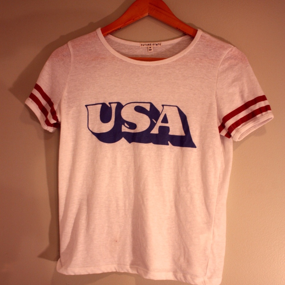 Urban Outfitters M retro USA t-shirt