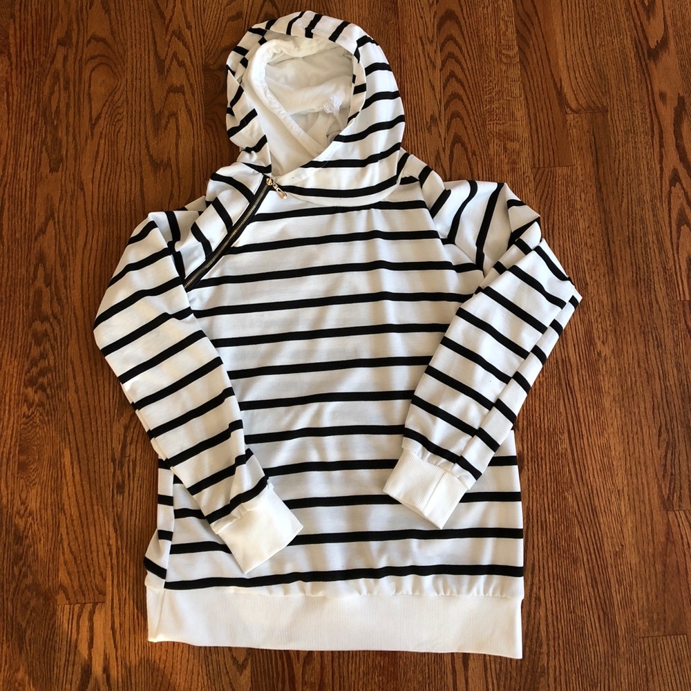 Striped sweatshirt